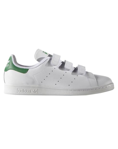Baskets en Cuir Stan Smith Cf blanc/vert