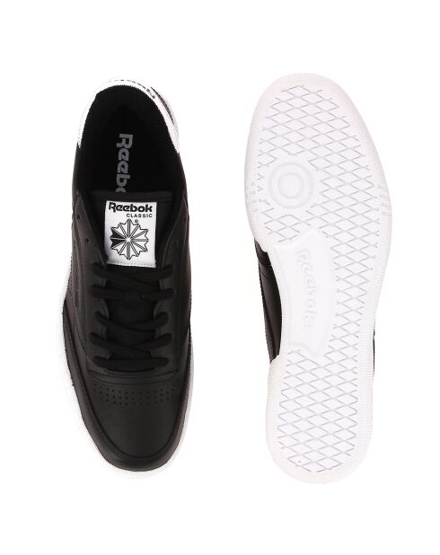 Baskets en Cuir Club C 85 El noires