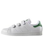 Baskets en Cuir Stan Smith Cf blanc/vert