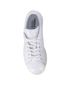 Baskets en Cuir Stan Smith W blanches
