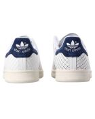 Baskets en Cuir Stan Smith W blanc/marine