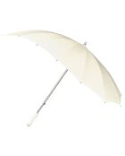 Parapluie Coeur blanc cassé