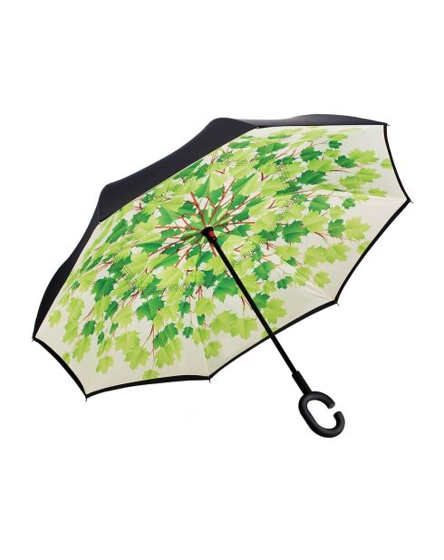 Parapluie Inversé noir/vert