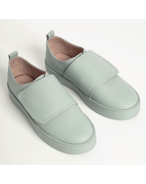 Sneakers en Cuir Run to You bleues
