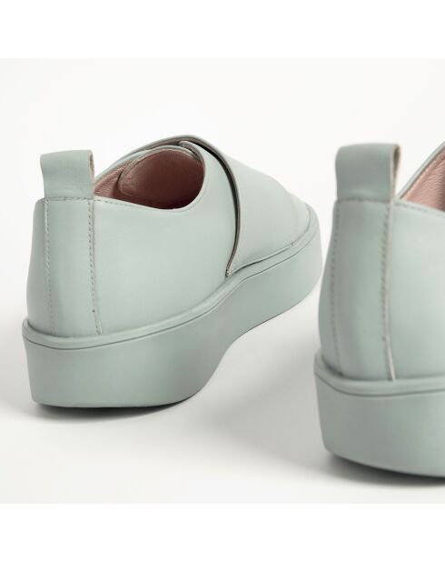 Sneakers en Cuir Run to You bleues