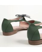 Bebés de cuero verde para vacaciones de verano