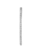 Boucles d'oreilles Straight Diamants 0.10 ct or blanc
