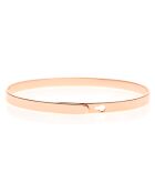 Pulsera World's Best Sister en latón rosa