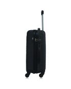 Valise Long Séjour 4 roues simples Munich 70 cm noire