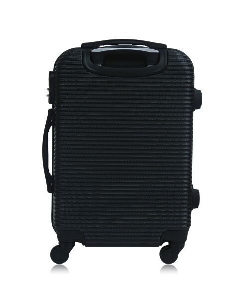 Valise Long Séjour 4 roues simples Munich 70 cm noire