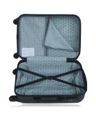 Valise Long Séjour 4 roues simples Munich 70 cm noire