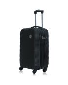 Valise Long Séjour 4 roues simples Munich 70 cm noire