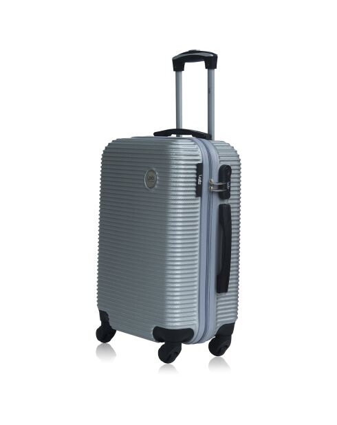 Munich Long Stay Koffer mit 4 Einzelrädern 70 cm silber