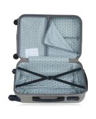 Valigia Munich Long Stay con 4 ruote singole 70 cm grigia