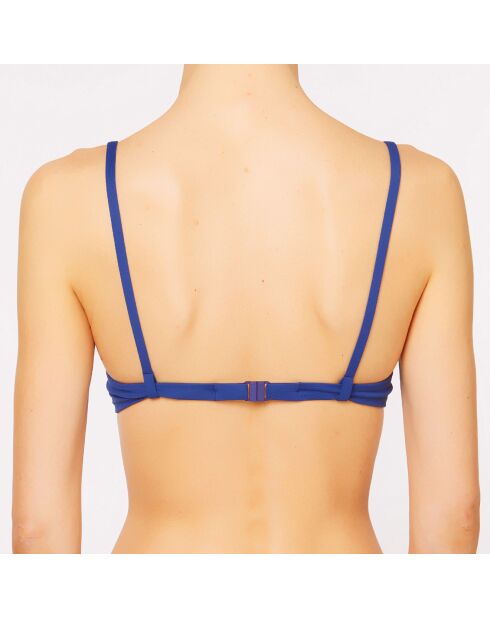 Top bikini Dunes blu notte