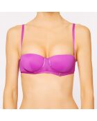 Haut de maillot push-up bandeau Swim-Essence violet