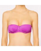 Haut de maillot push-up bandeau Swim-Essence violet