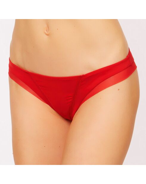 Bas de Maillot Graphique Couture rouge