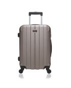 Mittelgroßer Reisekoffer mit 4 Einzelrollen 59 cm Fogo bronze