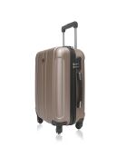 Mittelgroßer Reisekoffer mit 4 Einzelrollen 59 cm Fogo bronze