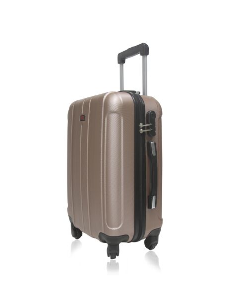 Medium Stay Koffer 4 enkele wielen 59 cm Fogo brons