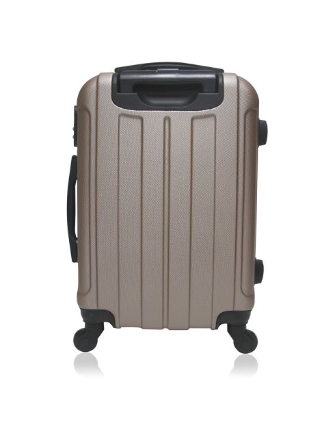 Medium Stay Koffer 4 enkele wielen 59 cm Fogo brons