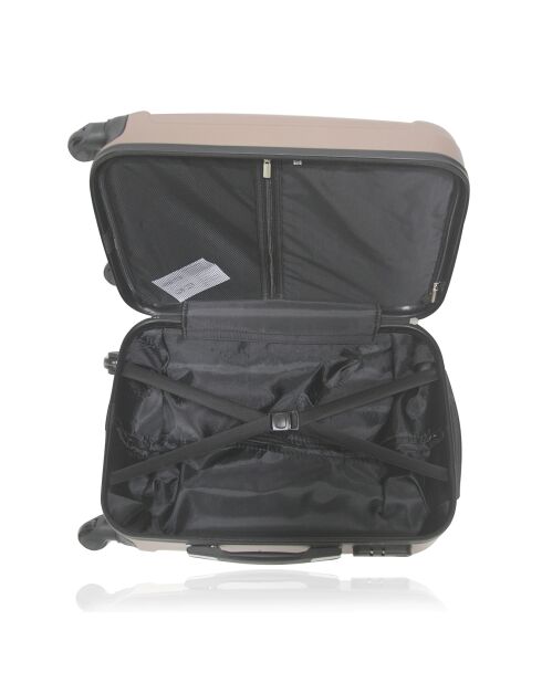 Medium Stay Koffer 4 enkele wielen 59 cm Fogo brons