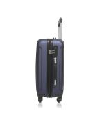 3 valigie Fogo 49/59/69 cm blu marino a 4 ruote