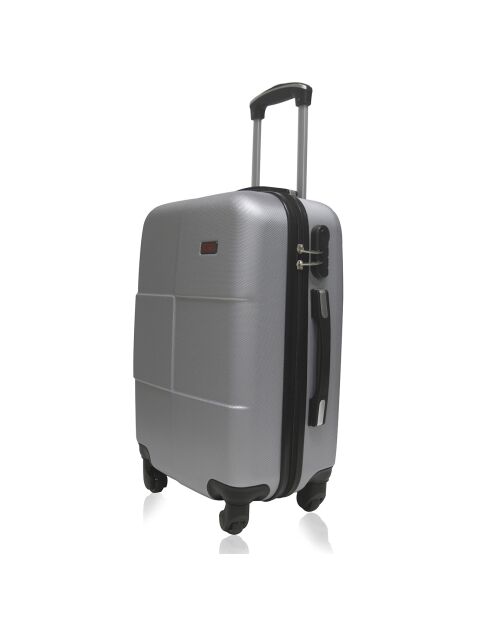 Valise Long Séjour 4 roues Coronado 69 cm argentée
