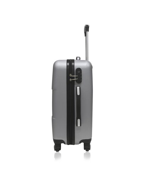 Valise Long Séjour 4 roues Coronado 69 cm argentée