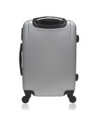 Valise Long Séjour 4 roues Coronado 69 cm argentée