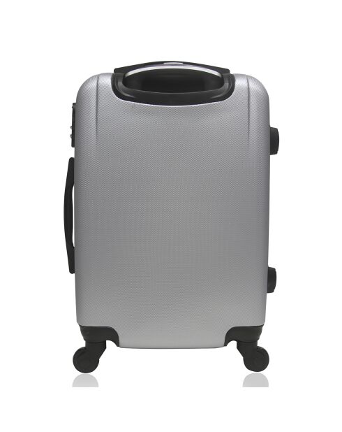 Valigia Coronado Medium Stay con 4 ruote singole 59 cm argento