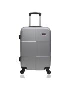 Valise Cabine 4 roues Coronado 49 cm argentée