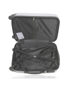 Valise Cabine 4 roues Coronado 49 cm argentée