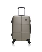 Valise Cabine XXS 4 roues simples Coronado 49 cm dorée