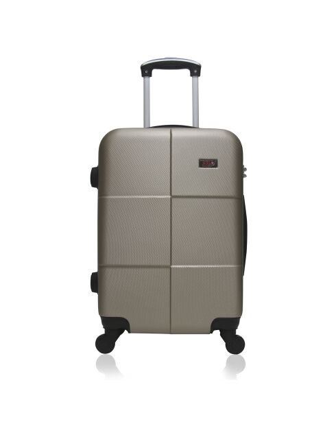 Valise Cabine XXS 4 roues simples Coronado 49 cm dorée