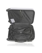 3 Coronado-C 23/49/59/69 cm 4-Rad-Koffer und silberner Waschtisch