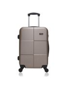 Coronado-C 23/49/59/69 cm 4-Rad-Koffer und roségoldener Waschtisch