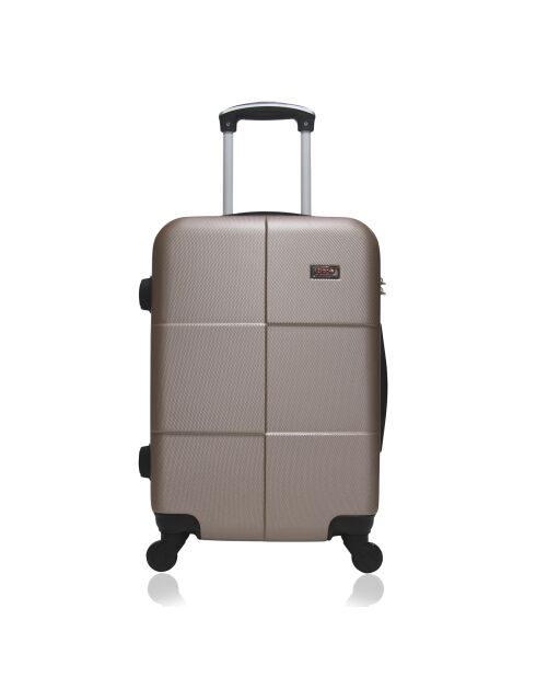 Coronado-C 23/49/59/69 cm 4-Rad-Koffer und roségoldener Waschtisch