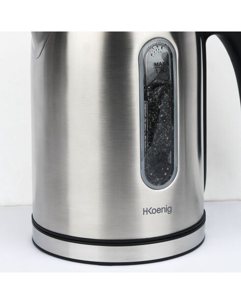 BO17 waterkoker zwart/grijs - 1,7L