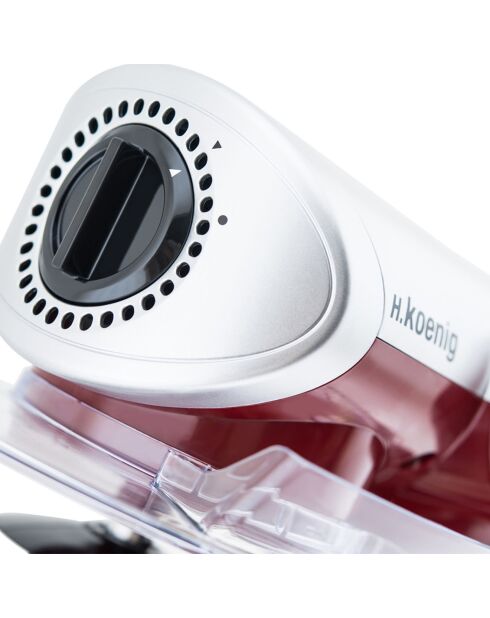 Robot pétrin KM80 5L rouge - 1000W