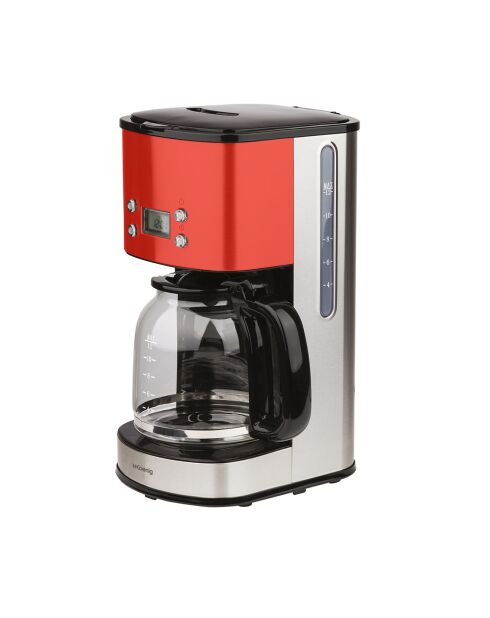Cafetière programmable MG30 rouge - 1,8L