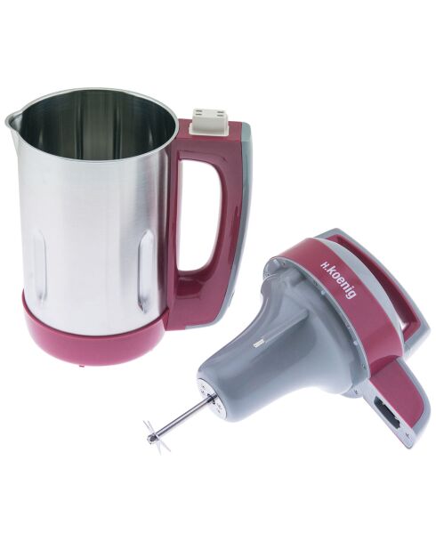 Blender chauffant MXC18 rouge/gris - 850W