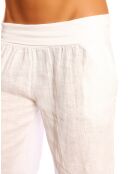 Pantalon 100% Lin Lea blanc