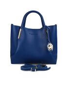 Sac à main Domitille bleu - 26.5x34x15.5 cm