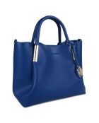 Sac à main Domitille bleu - 26.5x34x15.5 cm