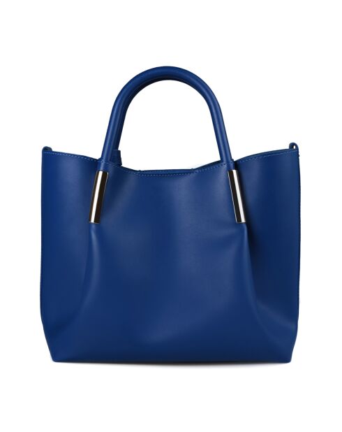 Sac à main Domitille bleu - 26.5x34x15.5 cm