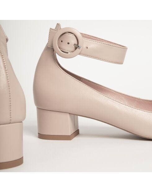 Babies en Cuir Honey nude