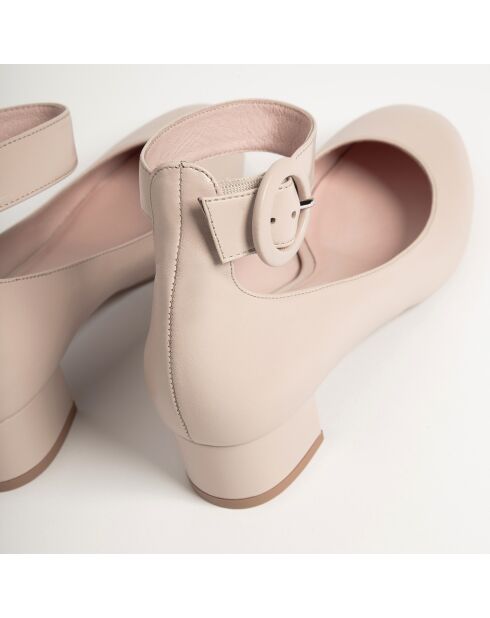 Babies en Cuir Honey nude