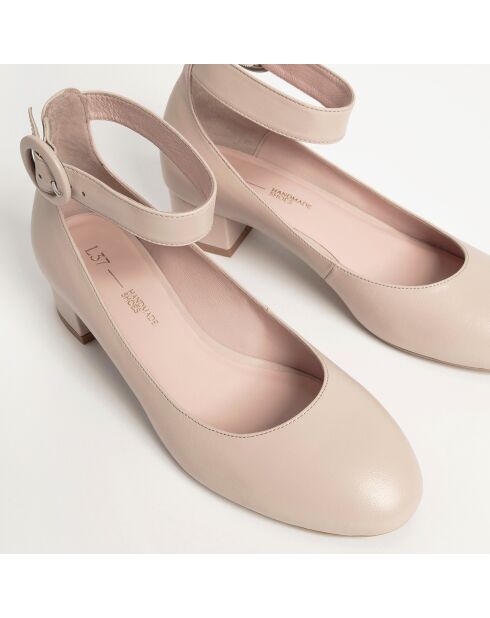 Babies en Cuir Honey nude